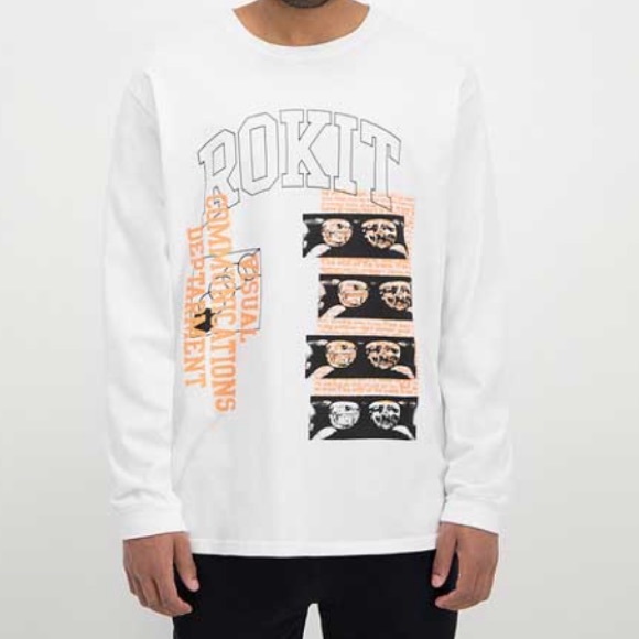 New with Tags Rokit Free Will Long Sleeve - Picture 2 of 6